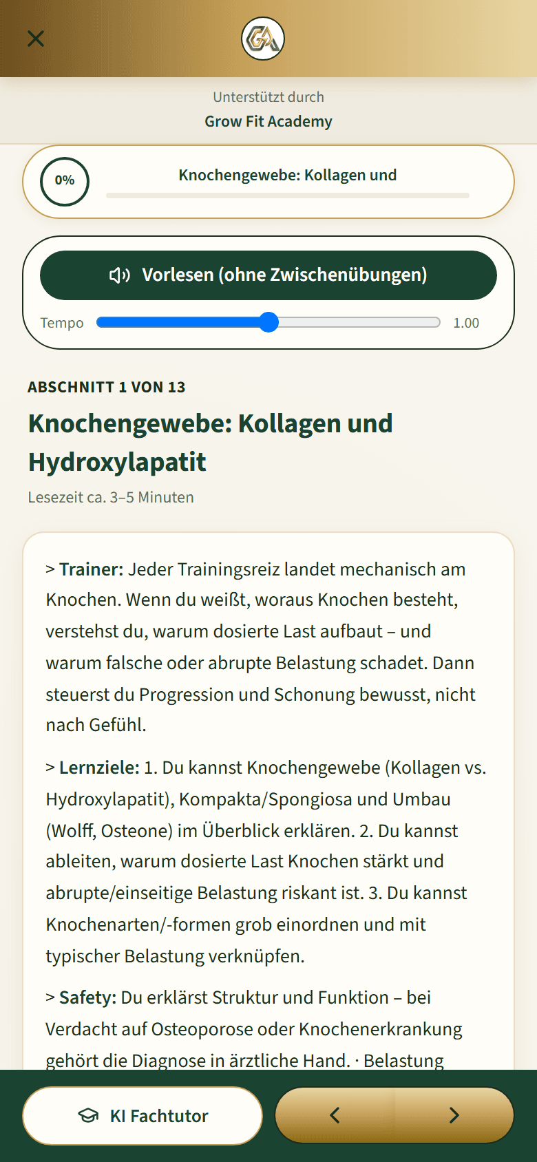 Grow Fit App